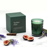 Embossed Glass Scented Candle