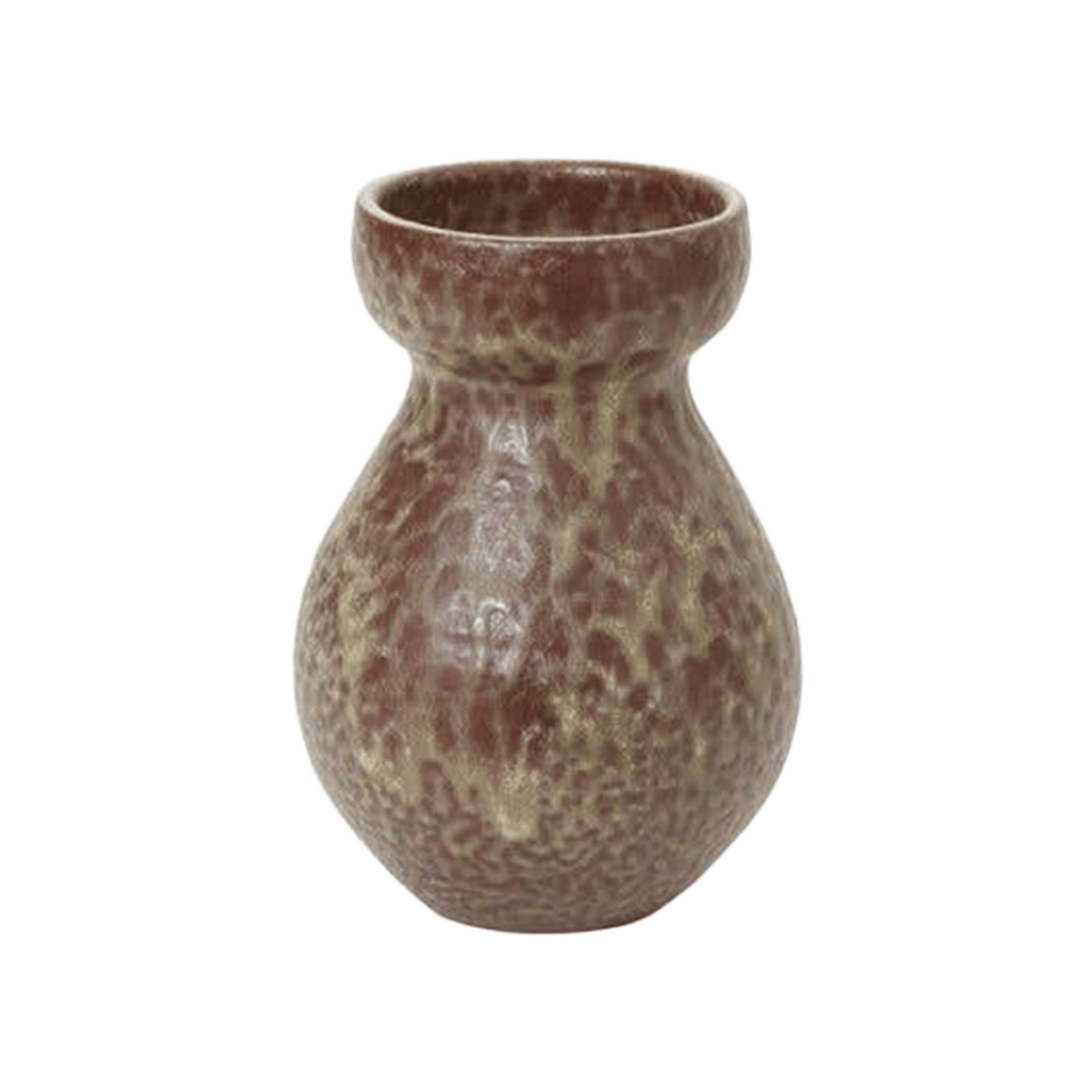 Volcanic Glaze Terracotta Vase