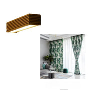 Minimalist Wall Sconce, Natural Finish