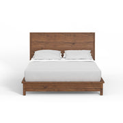 Honey Maple Wood Platform Bed