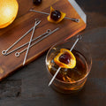 Ring-Top Stainless Cocktail Picks