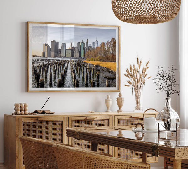 Manhattan Skyline Landscape Photography Print