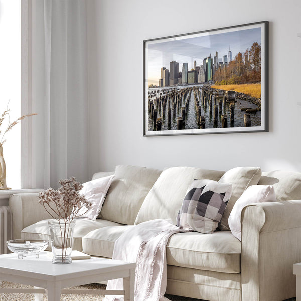 Manhattan Skyline Landscape Photography Print