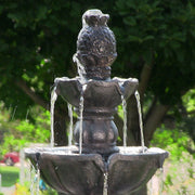 Four-Tier Pineapple Garden Fountain