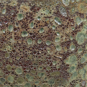 Lava-Glaze Ceramic Round Planter