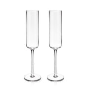 Lead-Free Crystal Champagne Flute Set