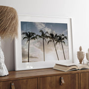 Matte Photographic Palm Tree Print