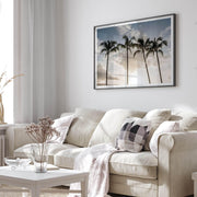 Matte Photographic Palm Tree Print