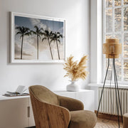 Matte Photographic Palm Tree Print
