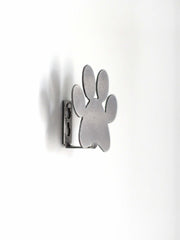 Paw Print Steel Wall Hook