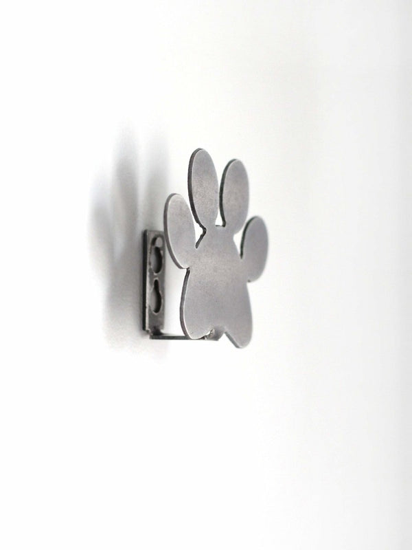 Paw Print Steel Wall Hook
