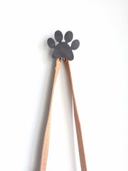Paw Print Steel Wall Hook