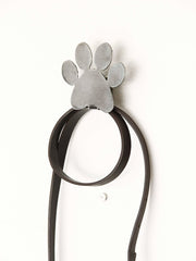 Paw Print Steel Wall Hook