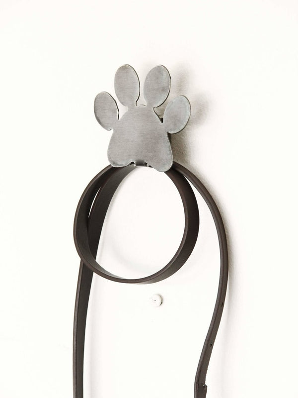 Paw Print Steel Wall Hook