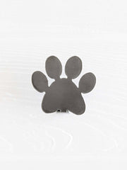 Paw Print Steel Wall Hook
