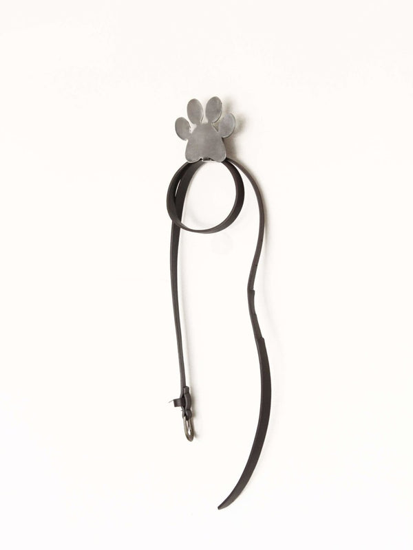 Paw Print Steel Wall Hook
