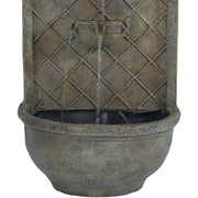 Polystone Outdoor Wall Fountain