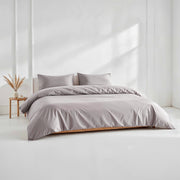 Sateen Cotton Stripe Duvet Cover