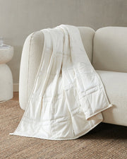 Weighted Cotton Throw Blanket