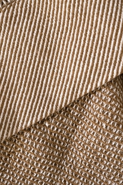 Waffle-Knit Cotton Blend Throw – throws & blankets (view 2) | Roost & Roam