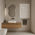 Organic Blob Wall Mirror