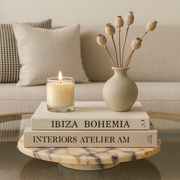 Calacatta Viola Marble Footed Tray