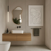Organic Blob Wall Mirror