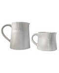 Hand-Carved Ceramic Serving Pitcher
