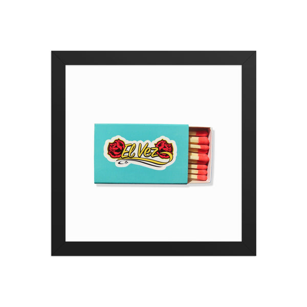 Matchbook Art Framed Print — alternate view or variant option