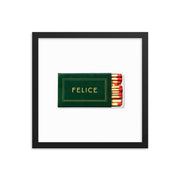 Matchbook Still Life Framed Print — alternate view or variant option
