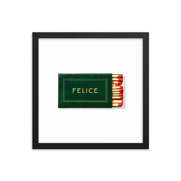 Matchbook Still Life Framed Print — alternate view or variant option