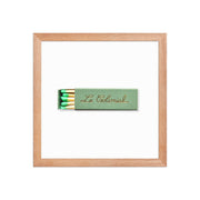 Matchbox Still Life Framed Print — scale reference and proportion detail