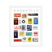 Nashville Matchbook Framed Print — additional product view 12