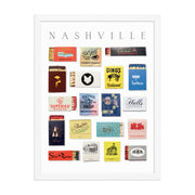 Nashville Matchbook Framed Print — additional product view 13