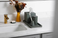 Dark Green Terrazzo Concrete Amenity Tray