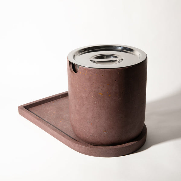 Sumac Terrazzo Concrete Bar Tray