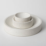White Terrazzo Handmade Catch-All Dish, 5 in