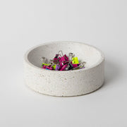 White Terrazzo Handmade Catch-All Dish, 5 in