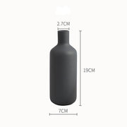 Matte Ceramic Tabletop Vase — scale reference and proportion detail