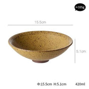 Speckled Ceramic Bowl Set — packaging and unboxing view