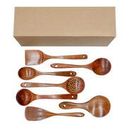 Teak Wood Cooking Utensil Set — alternate view or variant option