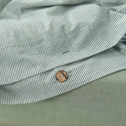 Stone-Washed Stripe Cotton Duvet Set