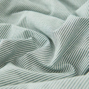 Stone-Washed Stripe Cotton Duvet Set