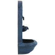 Polystone Shell-Spout Outdoor Wall Fountain