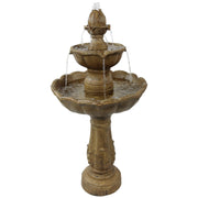 Two-Tier Resin Outdoor Fountain