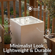 Polystone Outdoor Bubble Fountain