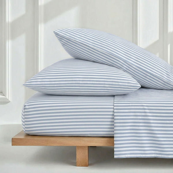 Long-Staple Cotton Sateen Sheet Set