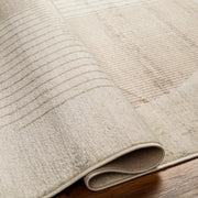 Geometric Nutmeg Cream Area Rug