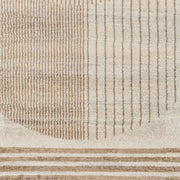 Geometric Nutmeg Cream Area Rug