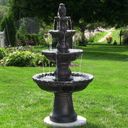 Four-Tier Pineapple Garden Fountain
